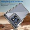 Phone Case For Motorola Moto Edge 60 Fusion, Clear Transparent Phone Case Cover For Motorola Moto Edge 60 Fusion