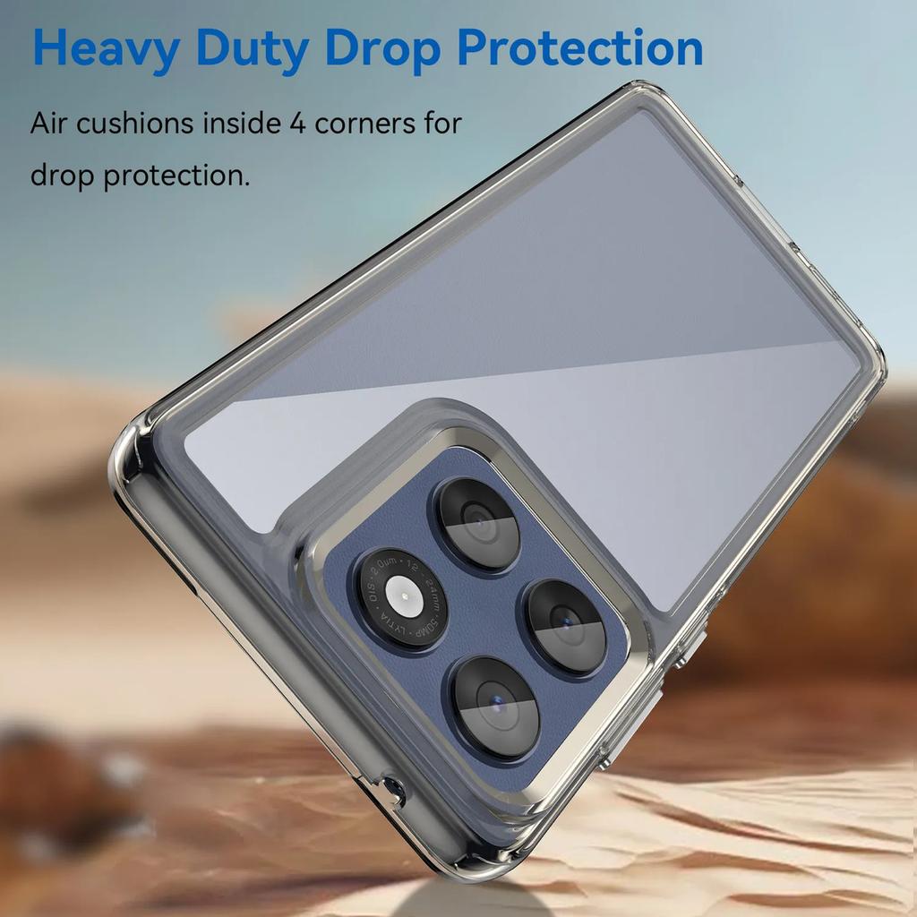 Phone Case For Motorola Moto Edge 60 Fusion, Clear Transparent Phone Case Cover For Motorola Moto Edge 60 Fusion