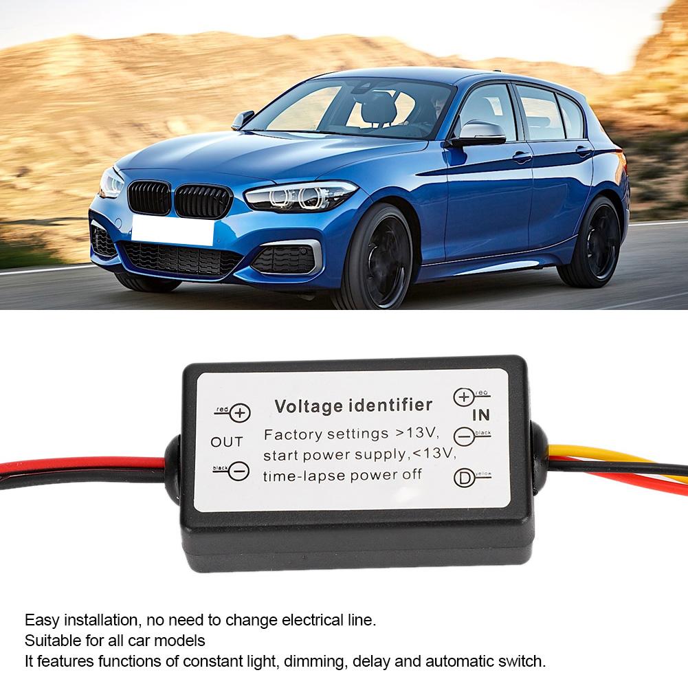 Car Smart LED Daytime Running Light Dimmer Automatic On Off Controller