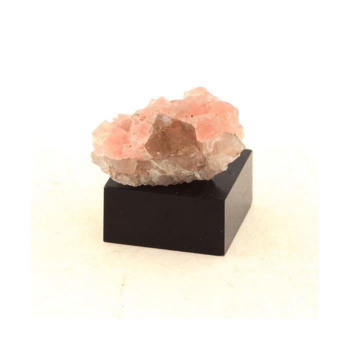 Stones and Minerals. Fluorite Rose + Quartz. 26.30 Ct. Talèfre, Mont Blanc Massif, France.