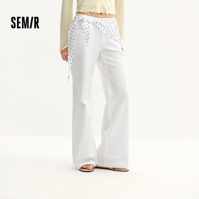 Semir Women's Polka Dot Loose Flare Casual Pants
