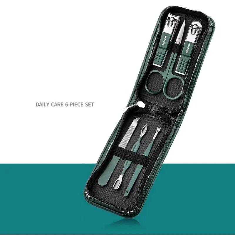 

Pet Nail Clippers for Dogs, Professional Dog Nail Clipper Set with Safety Guard, 6-Piece Grooming Kit for Small Medium Large