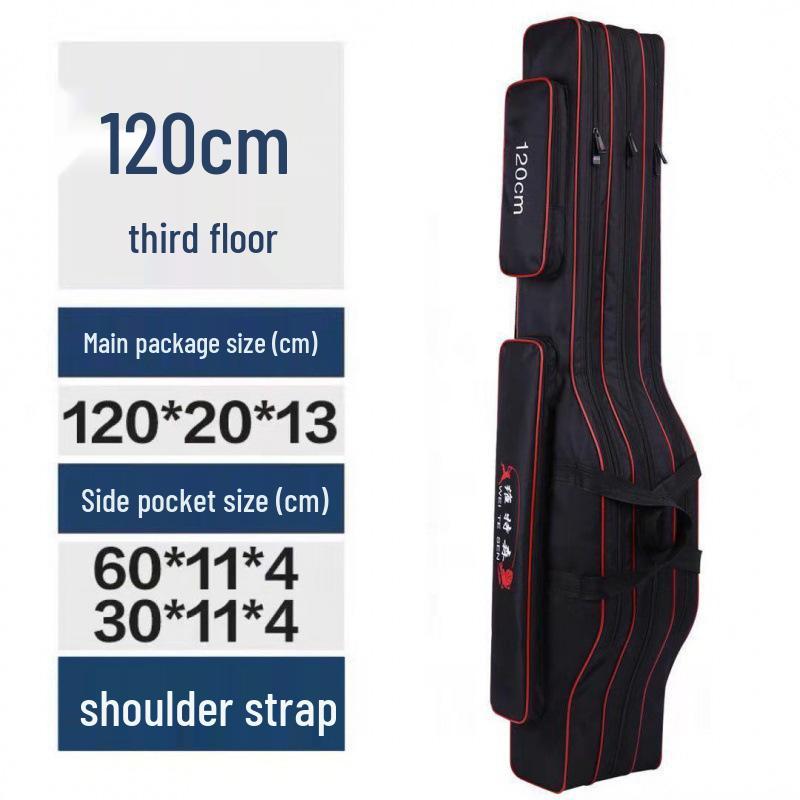 Multifunctional Waterproof Fishing Tackle & Rod Storage Backpack