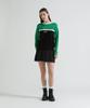 AVIREX MULTI-TONE KNIT PULLOVER Women's F 010 Black 783-6140601