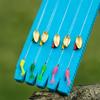 50Pcs Paddle Tail Swimbaits Soft Fishing Lures for Trout Artificial Baits Fishing Lures Swim Baits 1.5cm