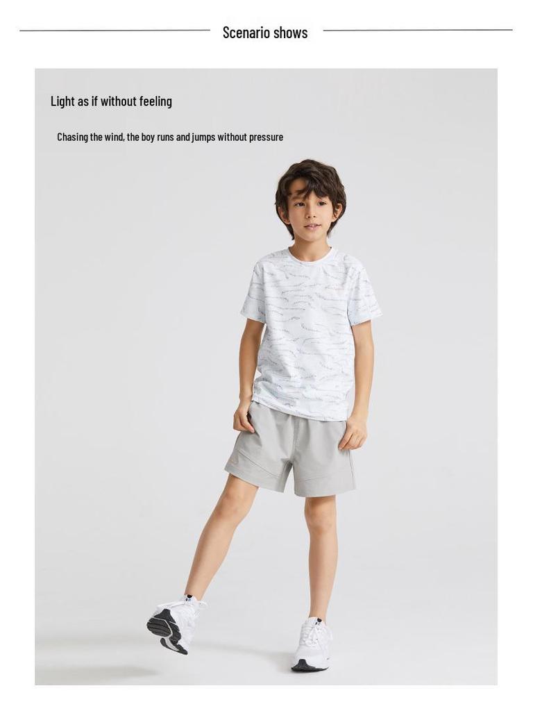 Summer Quick-Dry Breathable Boys' Sports Shorts for Tennis, Fitness, Running, and Cycling