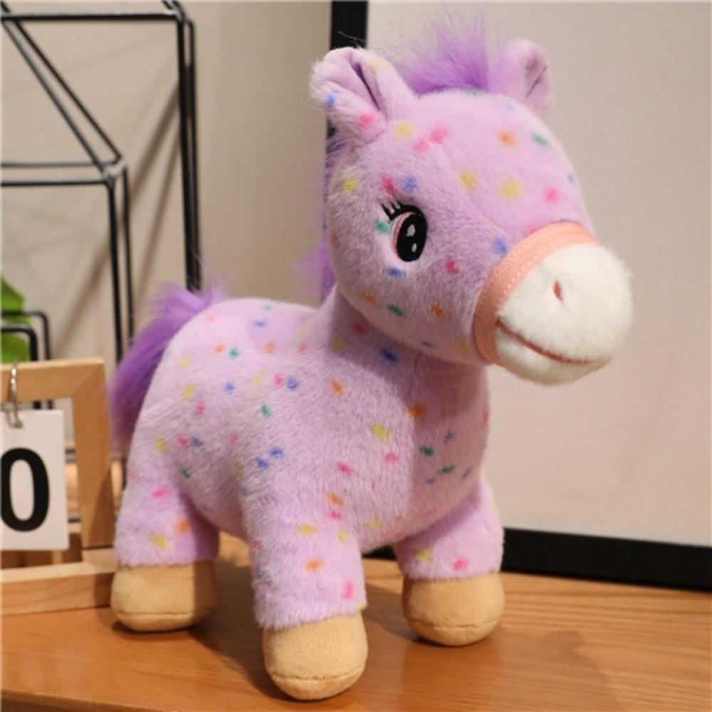 

Lucky Horse Horse Mascot Stuffed Animal Soft Horse Plush Doll Pentant Festive Decor Style C