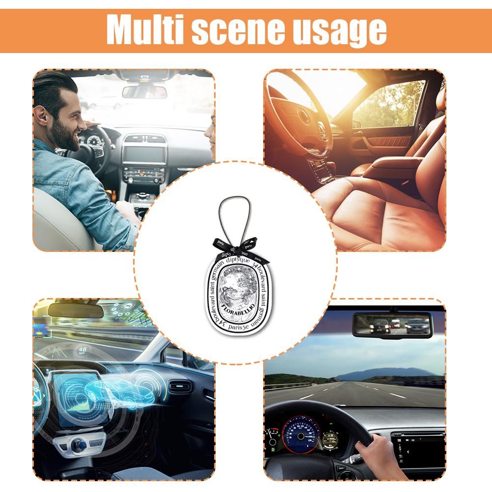 10Pcs Car Air Fresheners Hanging Air Fresheners Long Lasting Air Freshener for Car Truck Home Decor