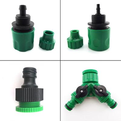 Gartenwasserhahn-Schnellverbinder, 4/7 mm, 8/11 mm Gewinde, Nippelverbindungssplitter, Tropfbewässerungsschlauchadapter für Bewässerungswerkzeug