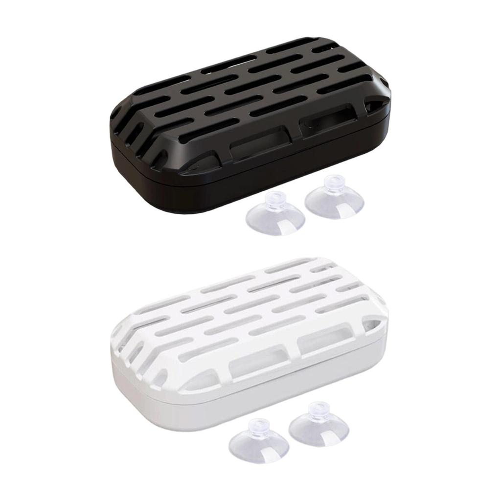 Turtle Tank Poop Collector with Suction Cups Aquarium Decor Debris Collector for Breeding Box