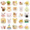 54 Adorable Rilakkuma Stickers: Waterproof Cartoon Relax Bear for Phone Cases & Thermos Cups