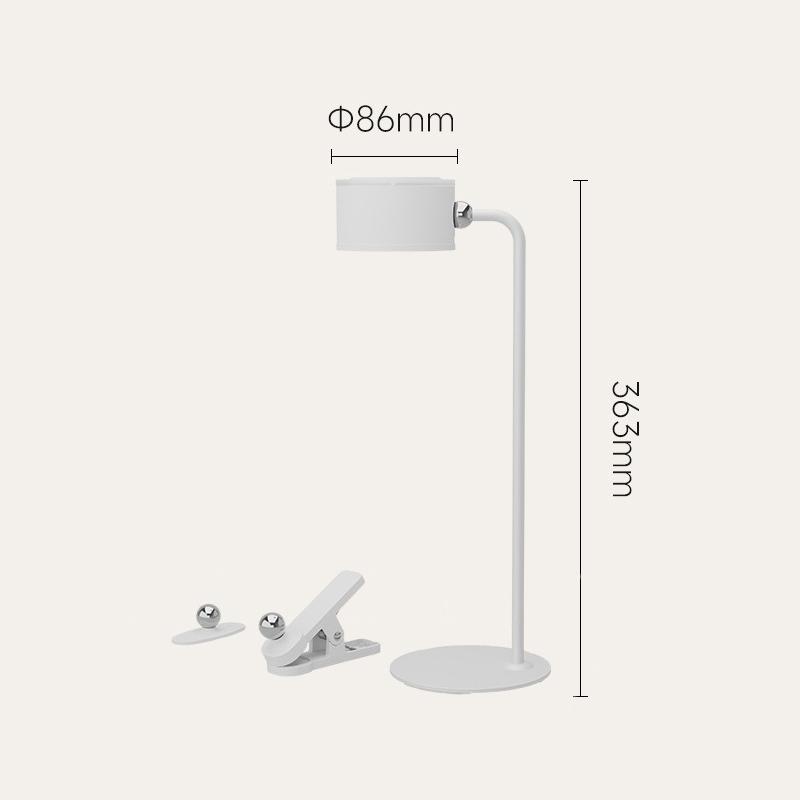 Charging Touch LED Table Lamps Double Sided Circular Iuminous Atmosphere Magnetic Wall Light Three Color Dimming Table Lamp