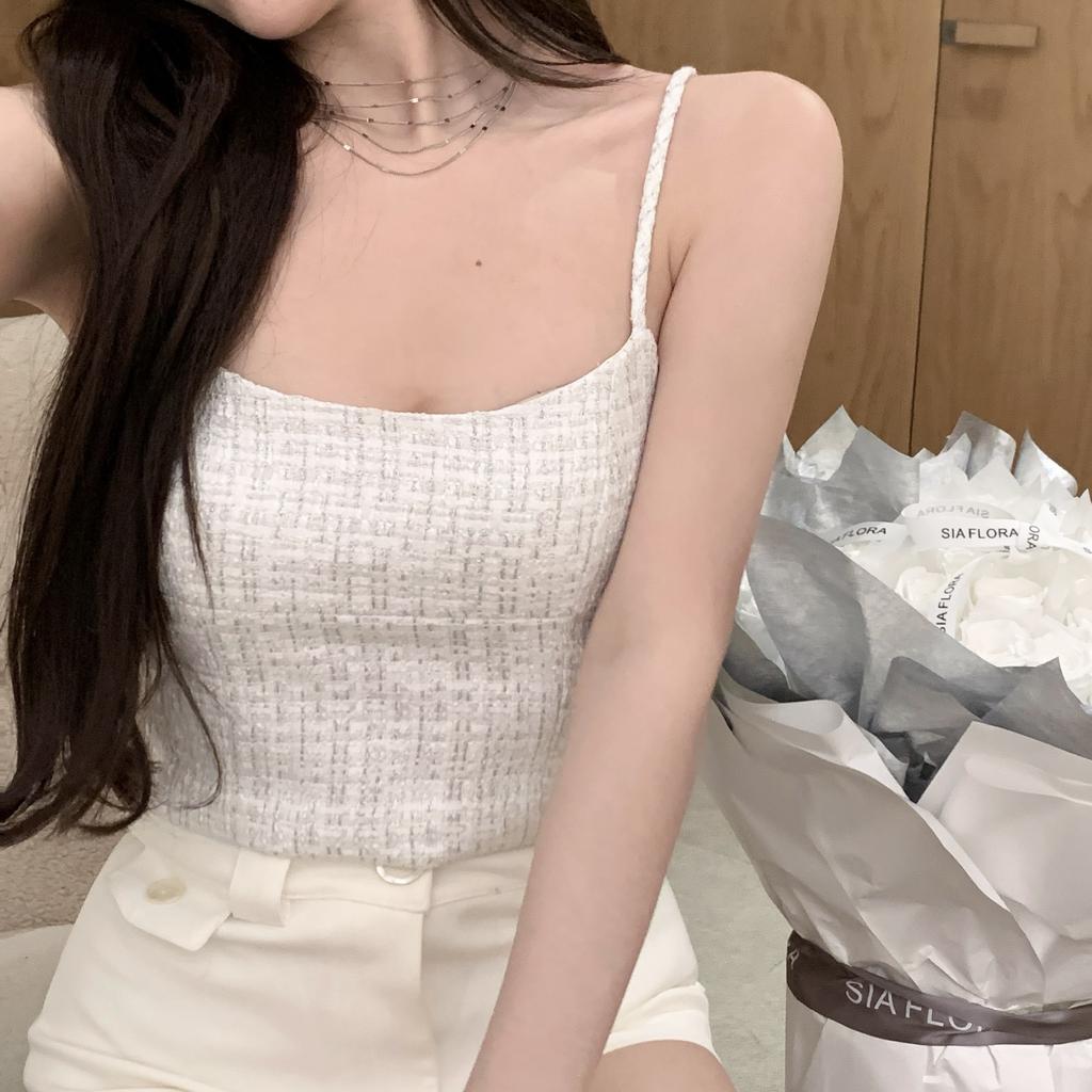 Sparkling Multi-Layer Tassel Necklace Banquet Premium Sense Clavicle Chain Niche Design Temperament Versatile Necklace