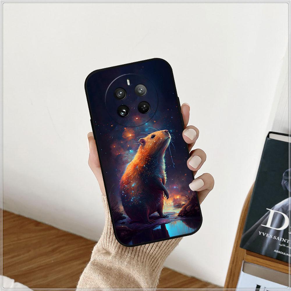 

Cute Funny Capybara Phone Case For OPPO Realme 12 11 10 9 9I 8 8I 7 7I 6 6I 5 5I 5S 3 Pro Plus 5G Soft Silicone Shockproof Cover Realme 7I