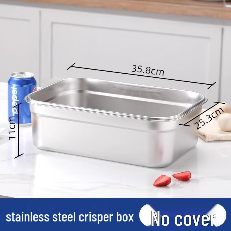 Jundingying Stainless Steel Rectangular Food Storage Container