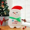 Snowman Santa Claus Elk Plush Doll Soft Christmas Series Plush Toys   Christmas Gift