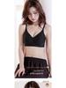 Seamless Soft Support Wireless Bra with Small Chest Gathering and Anti-Sagging Fixed Cups