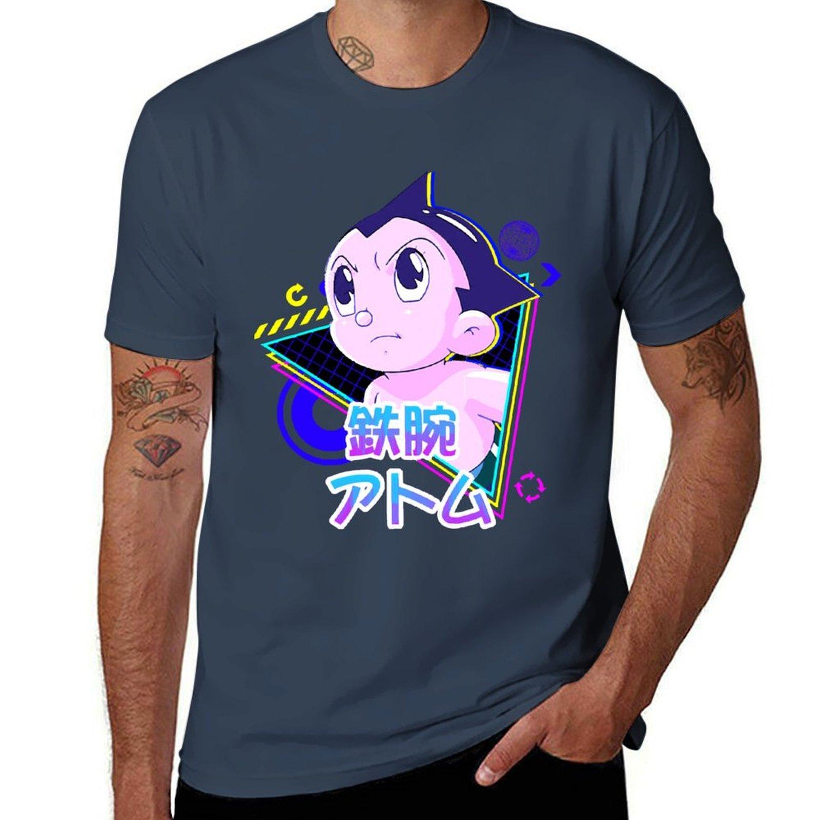 Astroboy synthwave TShirt Basic Comfort Fit TShirt for Men S