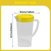 Dzbanek na wodę Napój Przenośny Sok do Lodówki Dzbanek Lemonada Mrożona Herbata Napój Domowy
