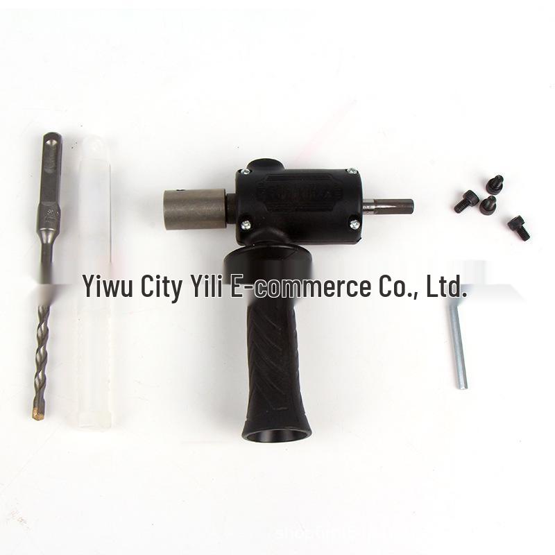 Electric Drill To Rotary Hammer Conversion Head with Square Chuck