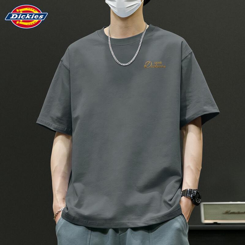 Dickies Men s 2026 Summer Heavyweight Loose Fit Cotton T-Shirt L