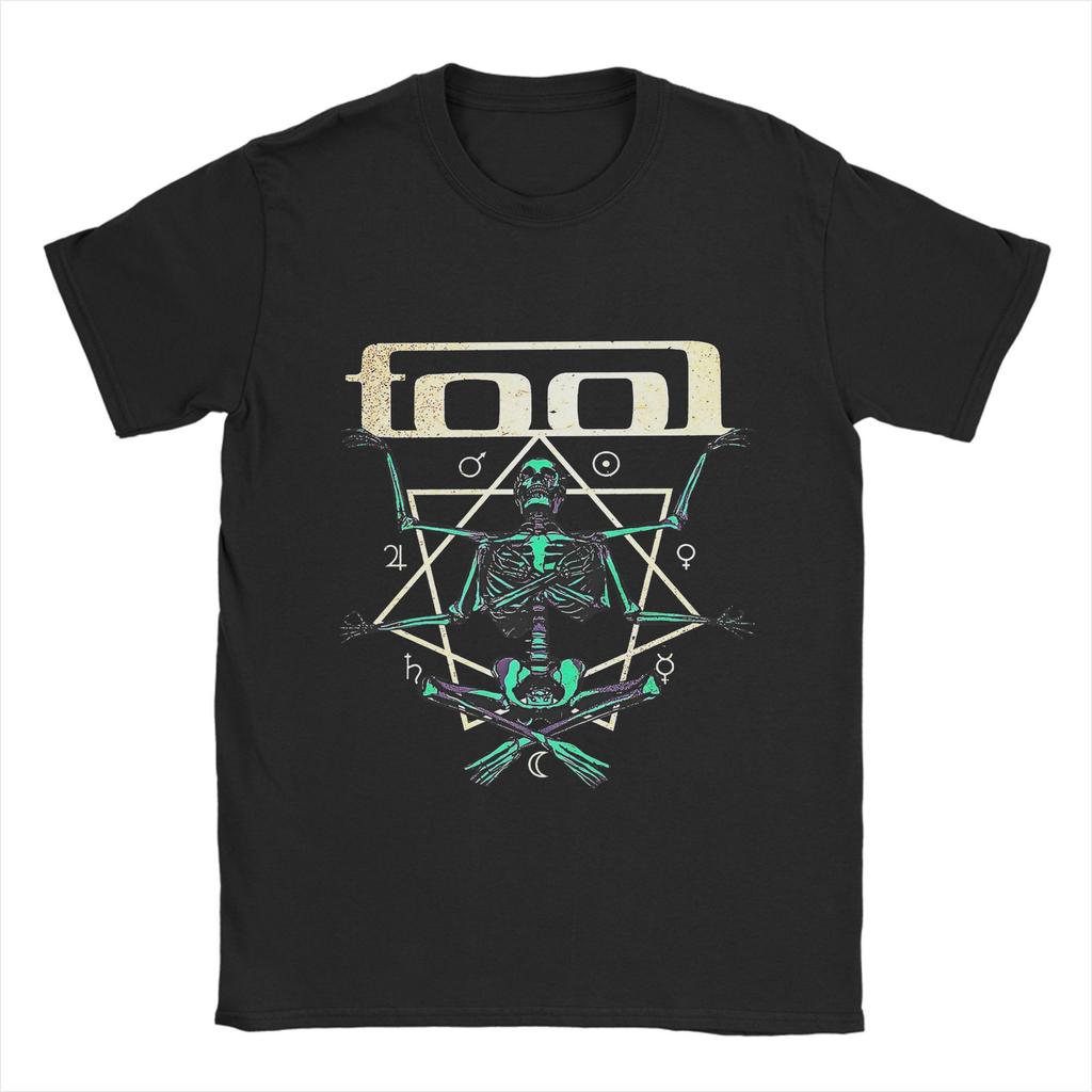 Tool Band T-Shirt Summer Aenima Pure Cotton T Shirts For Men's Harajuku Printed Tshirt Short Sleeve Y2K Funny Clothing