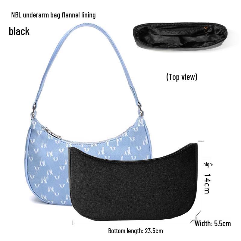 

Сумка подмышку MB Бархатная подкладка Органайзер для хранения Чехол L-46 Вставка Аксессуар