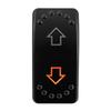 12V 24V Laser Rocker Switch Orange Led Light ON OFF / ON OFF ON for Car Boat Polaris RZR Can-Am ATV UTV RV Maverick Commander