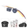 Mini Round Rocker Switch ON OFF 3 Pin SPDT AC DC 12V Auto Car Marine Boat Toggle Button 20mm Mounting Hole Snap In Control Kit