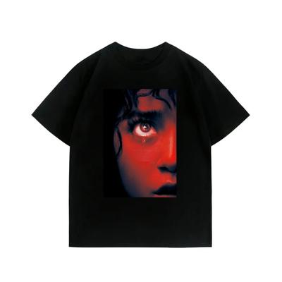 2025 Herbst Europäischer und Amerikanischer Blockbuster Science-Fiction Film Peripherie Druck T-Shirt Herren Damen Reine Baumwolle T-Shirt