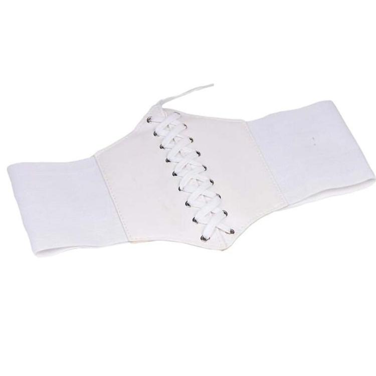 Fashion Corset Wide Belts Faux Leather Slimming Body Shaping Girdle Belt For Women Elastic Tight High Waist For Daily Wear