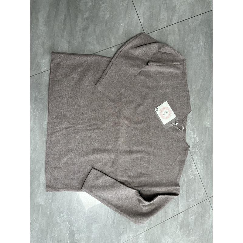 Knitted 2 Pieces Tracksuit Women Spring Autumn Winter O-neck Loose Sweater+Ankle-Length Pants Set with Pocket