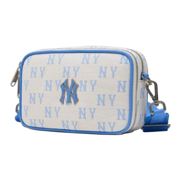 New MLB Polyester Shoulder Bag Crossbody Bag Regular Unisex Dark Sky Blue 3ACRS014N-50SBD