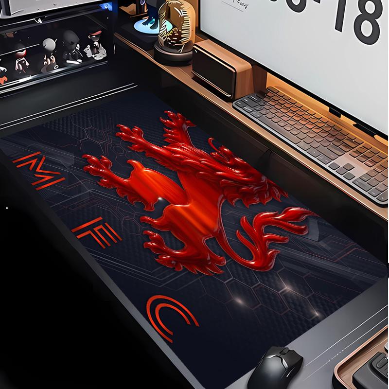 Middlesbrough Football Pattern Mouse Pad Non?Slip Rubber Base Gaming Mousepad For Desk Office Home