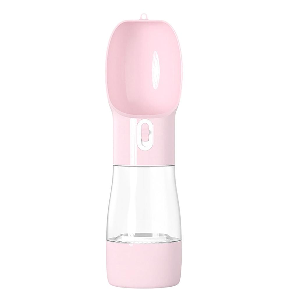 2-in-1 Portable Pet Water & Food Bottle – Leakproof Travel Dispenser For Dogs & Cats