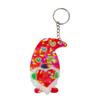 Holographic Resin Molds with Hole Christmas Gnome Pendant Silicone Mold for DIY Keychains Pendants Jewelry Resin Craft