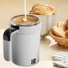 Tazza Auto-mescolante Tazza Auto-mescolante per Caffè Elettrica Magnetica Ricaricabile con Display Temperatura Mescolatore per Viaggio Cucina