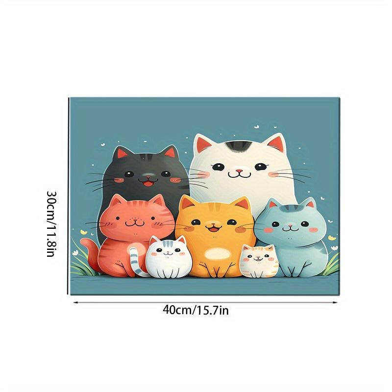 VIKAMA Diatomaceous Earth Cat Food Mat Dining Mat Soft Non-Slip Stain-Resistant Cat Litter Cat Dinner Bowl Mat Home Decoration 120x160cm