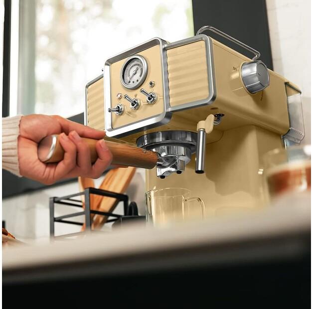 Coffee Maker Cecotec Power Espresso 20 Traditional Light Yellow (01629)