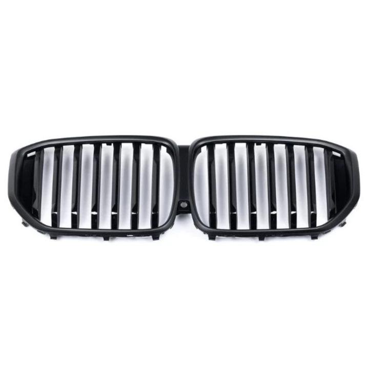 BMW X5 G18 LCI Front Bumper Grille, Gloss Black with Holes (51135A67CC6) Contact for details