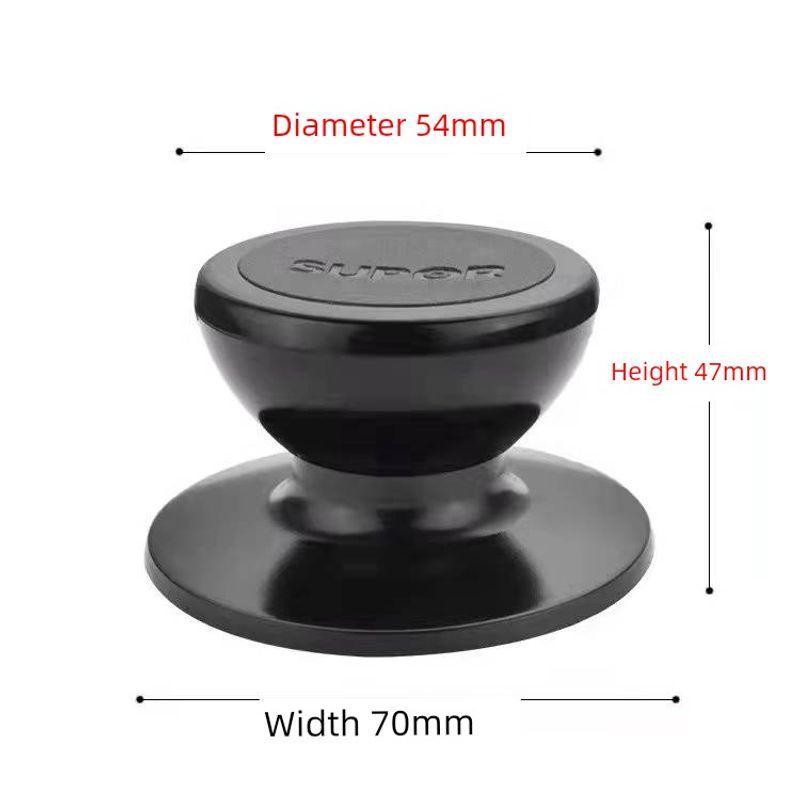 

Pot Cover Neutral Thickened Handle Accessories Pot Cover Knob Handle Stainless Steel Cooking Pot Soup Milk Glass Cover Top Pan Cover Lid Two Large Nylon Ones