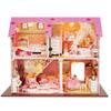 DIY Miniature House Toy Girls Handicrafts Simulation House Assembly Models Toy Gift