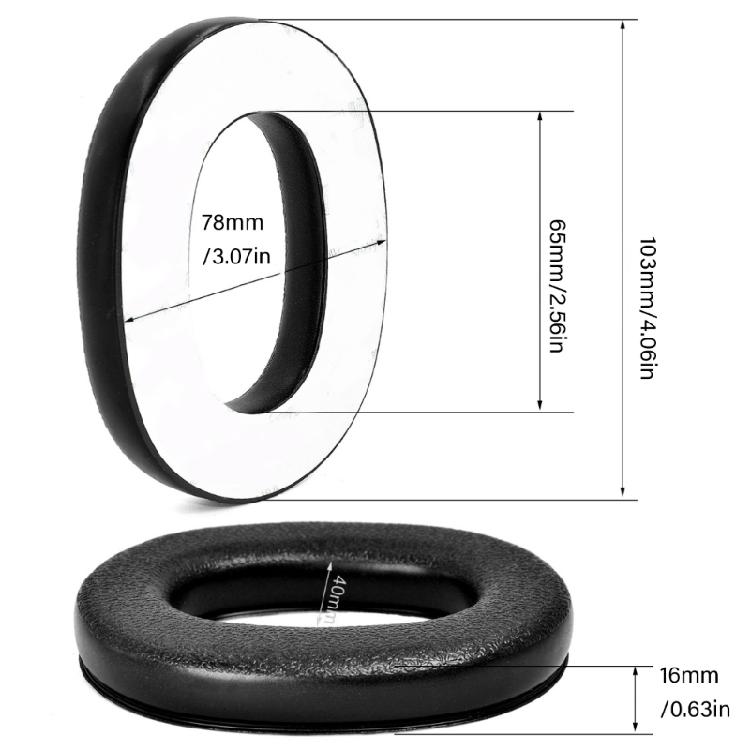 Replacements Ear Cushions Ear Cover for Headphones Earpads Earmuff Ear Pad for Offering Comfort Sound Quality