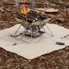 Foldable Heat Resistant Flame Retardant Blanket Fireproof Mat for Barbecue and Camping Floor Protector Insulation Pad