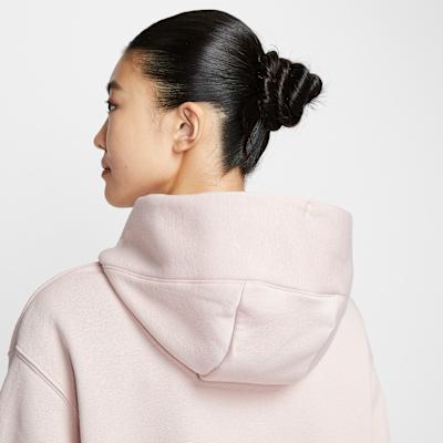 Nike Sweatshirts Women's Pink Hooded Moderate Regular