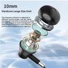 HiFi Sound Bluetooth Earphones LED Display Noise Reduction Earbuds Neckband Headsets  Travel
