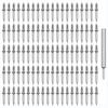 100Pcs Carbon Steel Double-Headed Nails Silver Skirting Line Nail  Solid Wood Baseboard