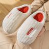 Cotton Slippers Autumn and Winter Indoor Home Anti-skid Stepping On Shit Thick Bottom Plush Warm 2025 New Cotton Slippers
