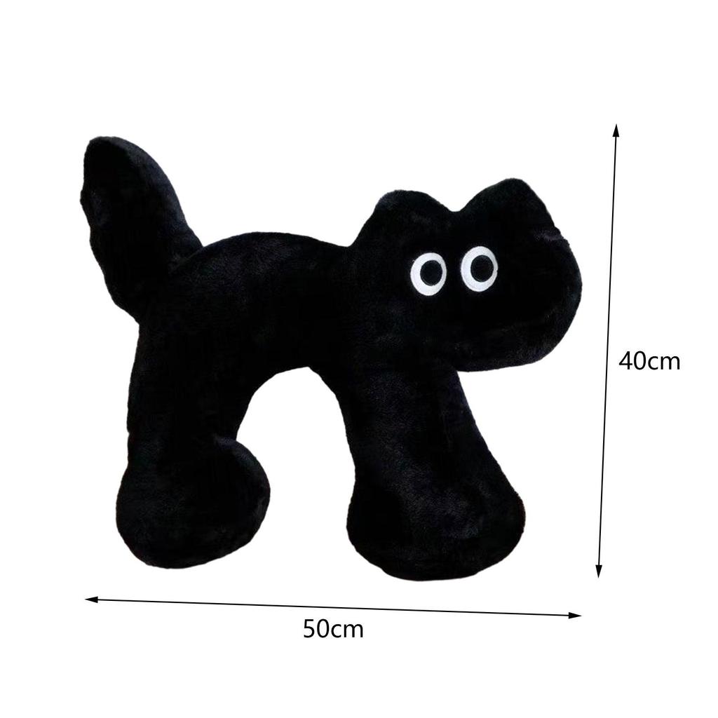 Lovely Plush Toy Stuffed Animal Decorative Ornaments Early Education Toy Cushion Throw Pillow for Study Bedroom Party Favor