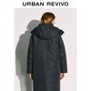 UR2025 Women's Casual Hooded Long Down Jacket